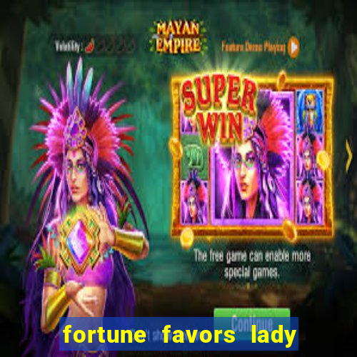 fortune favors lady nikuko legendado